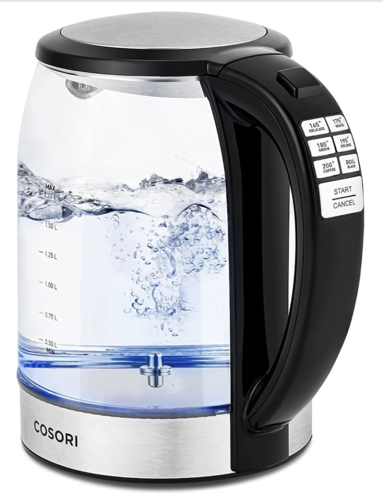 COSORI Electric Kettle Review (2026): Six Temperature Presets, No Plastic Water Contact, 47,000+ Buyers Convinced